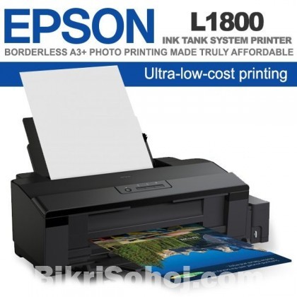 EPSON L1800 BORDERLESS A3 PHOTO PRINTER